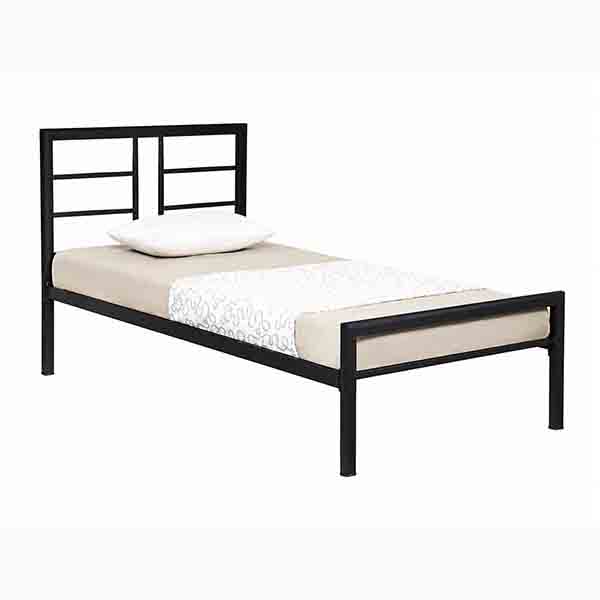 تخت یک نفره فلزی شبکه ای T36224